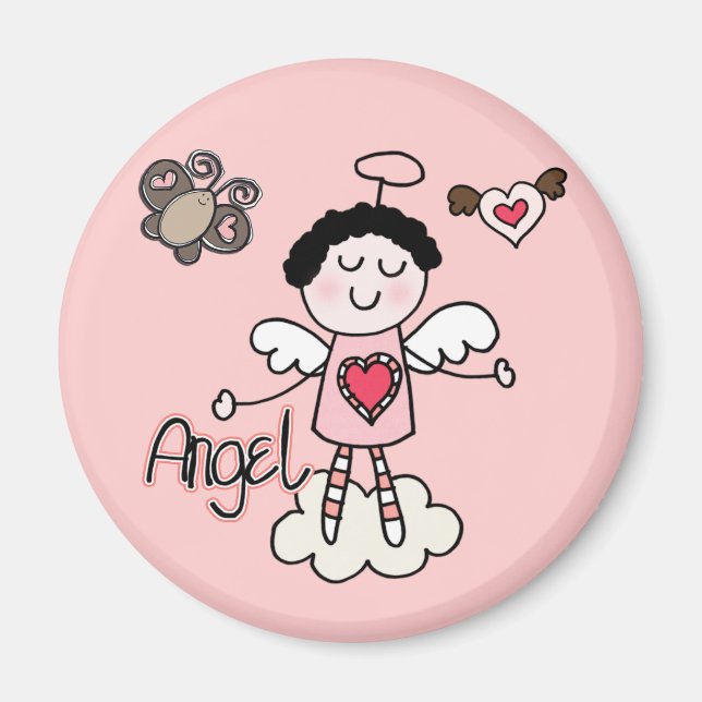 Imán Personalizado Angel (Frente)