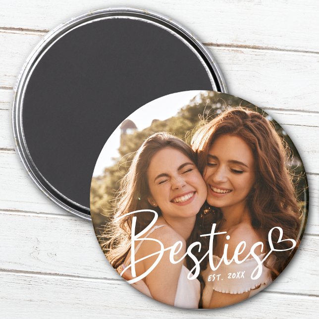 Imán Personalizado año Bestis BFF Foto de escritura mod (Subido por el creador)
