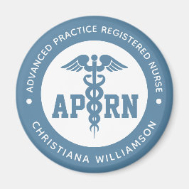 Imán Personalizado APRN Enfermero registrado de práctic