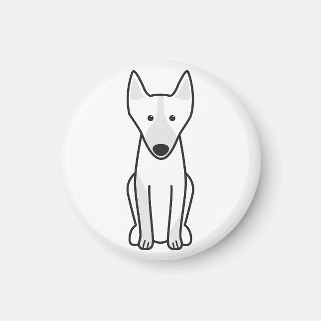 Imán Personalizado australiano de perros Kelpie (Frente)