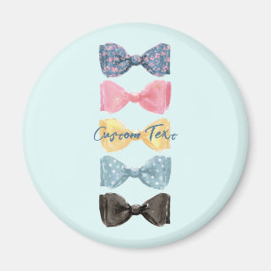 Imán Personalizado Bow Ties