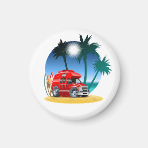 Imán Personalizado Camper