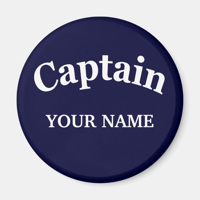 IMÁN PERSONALIZADO CAPTAIN (Frente)