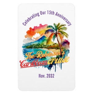 Imán Personalizado CARIBE CRUISE Door   Keepsake