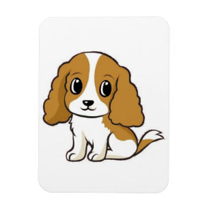 Imán personalizado cavalier king charles spaniel blenhe