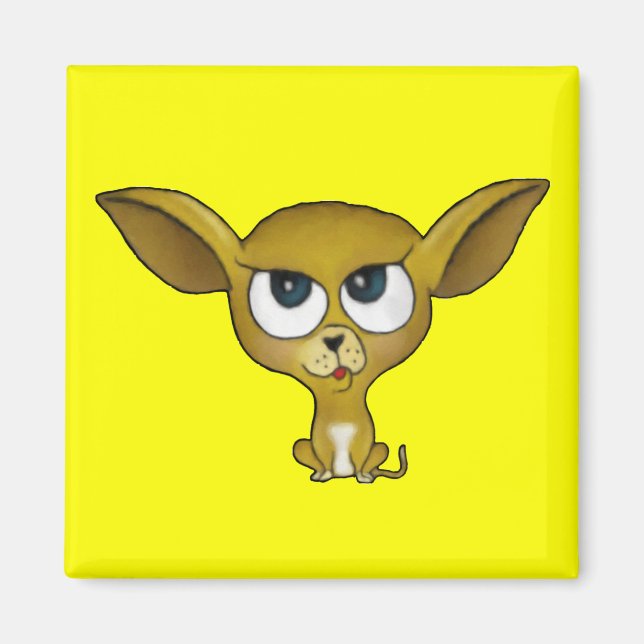 Imán Personalizado Chihuahua Magnet (Frente)