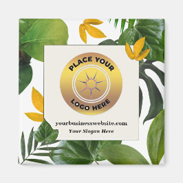 Imán Personalizado cuadrado promocional del logotipo de