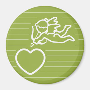Imán personalizado Cupid Strikes