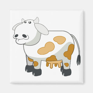 Imán Personalizado Dairy Cow Magnet