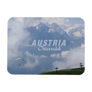 Imán personalizado de Alpes de Austria