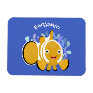 Imán Personalizado de anenoma de payaso alegre