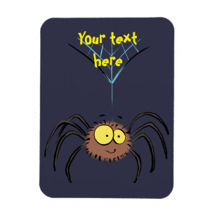 Imán personalizado de araña adorable