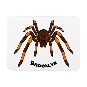 Imán Personalizado de araña tarántula arenosa marrón