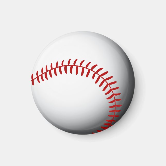 Imán Personalizado de béisbol (Frente)