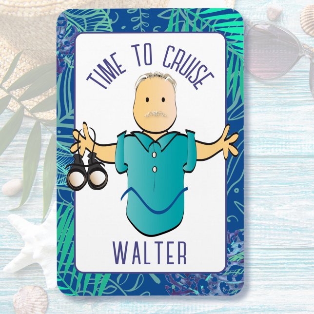 Imán Personalizado de Binoculares masculinos divertidos (Subido por el creador)