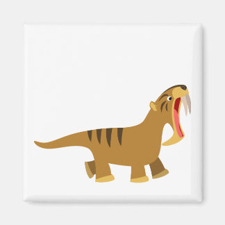 Imán Personalizado de boca tierno Thylacosmilus Magnet