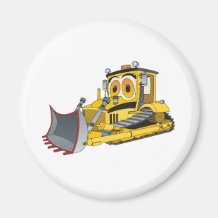 Imán Personalizado de bulldozer