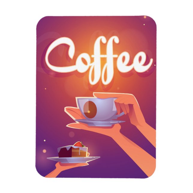 Imán Personalizado de café (Vertical)