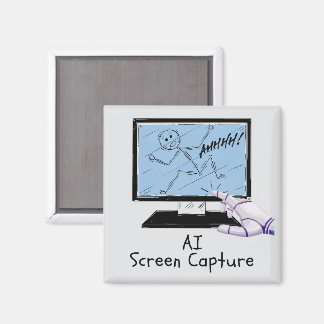 Imán Personalizado de captura de pantalla de inteligenc