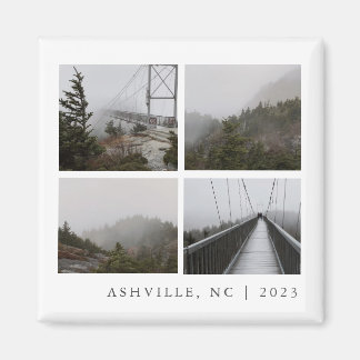 Imán Personalizado de Collage de fotos de viajes Vacati