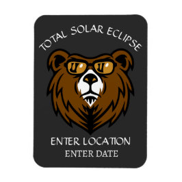 Imán Personalizado de Eclipse Solar Total España 2026