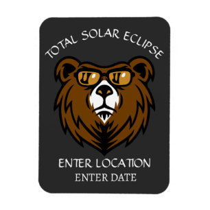 Imán Personalizado de Eclipse Solar Total España 2026