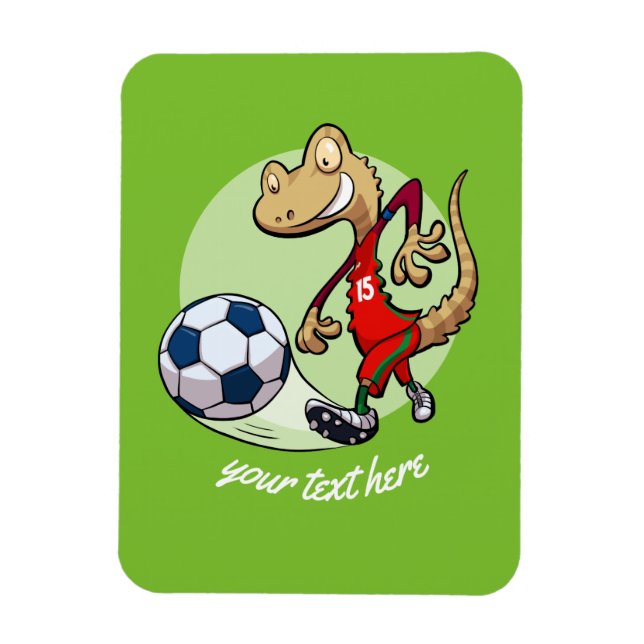 Imán Personalizado de Fútbol Feliz Estrella de Fútbol G (Vertical)