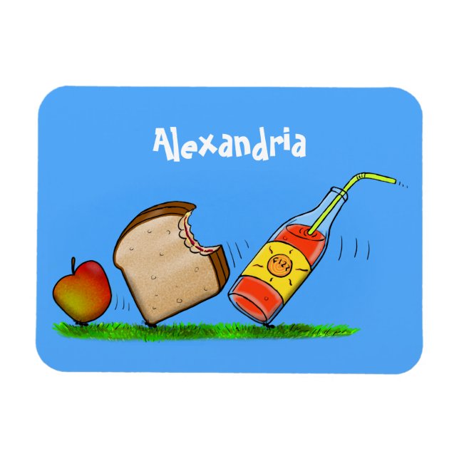 Imán Personalizado de hormigas divertidas (Horizontal)