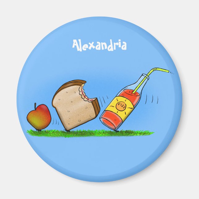 Imán Personalizado de hormigas divertidas (Frente)