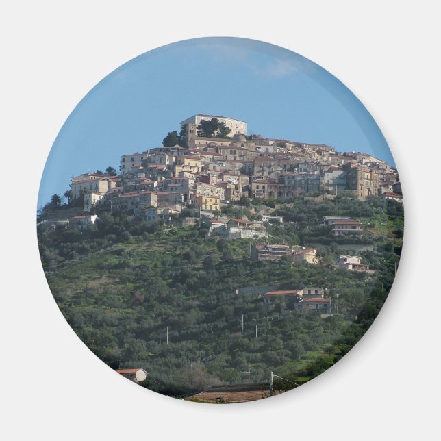 Imán personalizado de Italia (Frente)