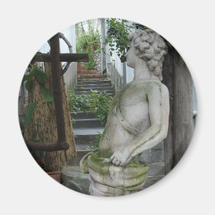 Imán personalizado de Italia romántica