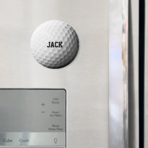 Imán personalizado de la pelota de golf