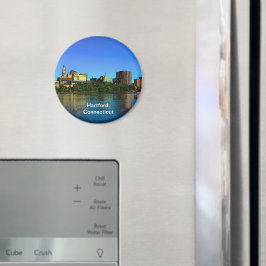 Imán Personalizado de línea aérea de Hartford Connectic