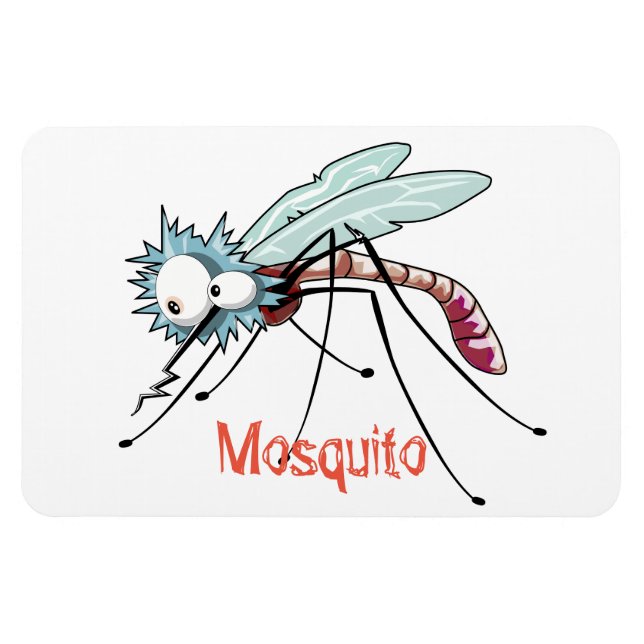 Imán Personalizado de mosquitos (Horizontal)