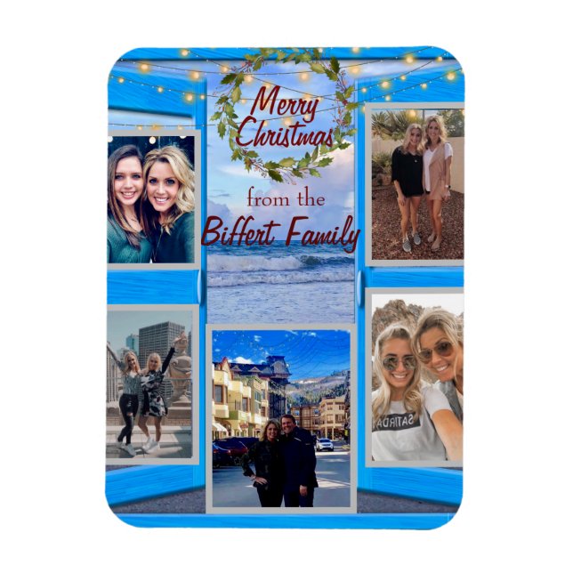Imán Personalizado de navidades (Vertical)