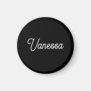 Imán Personalizado de nombres de escritura a mano profe