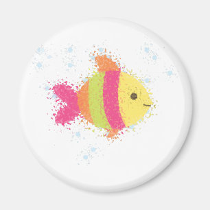Imán Personalizado de peces de cuta
