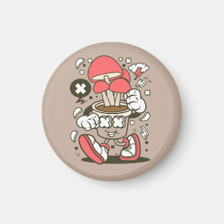 Imán Personalizado de personajes de hongos de Guay Pott