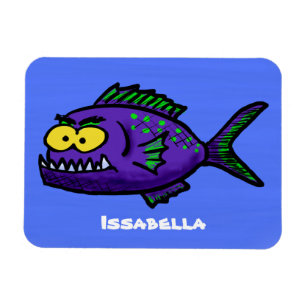 Imán Personalizado de pescado piraña
