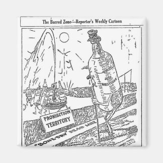 Imán personalizado de Prohibición de 1917