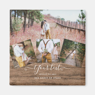 Imán Personalizado de regalo de COLLAGE DE FOTOS ruso ú
