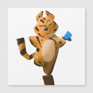 imán personalizado de tigre año