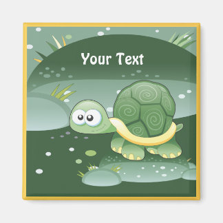 Imán Personalizado de tortuga suave