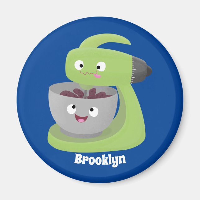 Imán Personalizado de utensilios de cocina para mezclad (Frente)