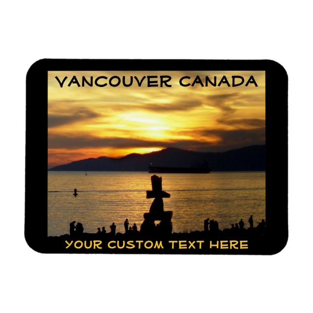 imán personalizado de Vancouver Magnet Vancouver C (Horizontal)