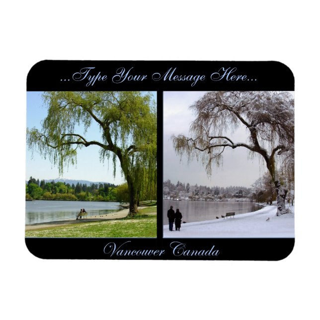 imán personalizado de Vancouver Magnet Vancouver C (Horizontal)