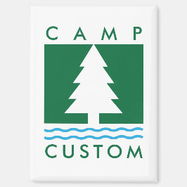 Imán Personalizado del campamento