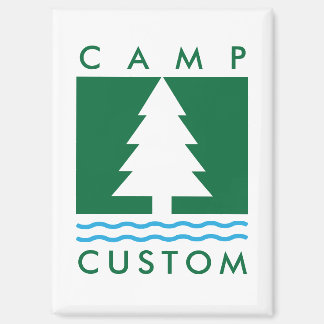 Imán Personalizado del campamento