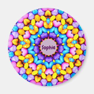 Imán ~ personalizado ~ del fractal del modelo de SOPHIE