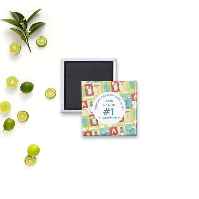 Imán Personalizado del Premio profesional Bartender Fav (Subido por el creador)